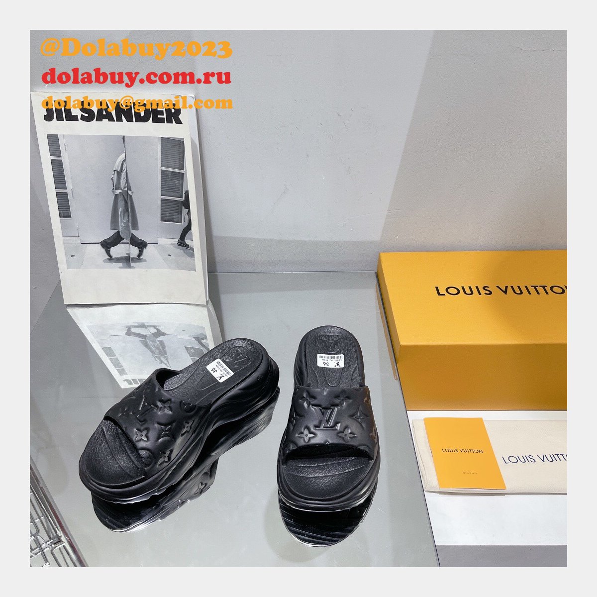 The Best Quality Waterfront Replica Louis Vuitton Shoes