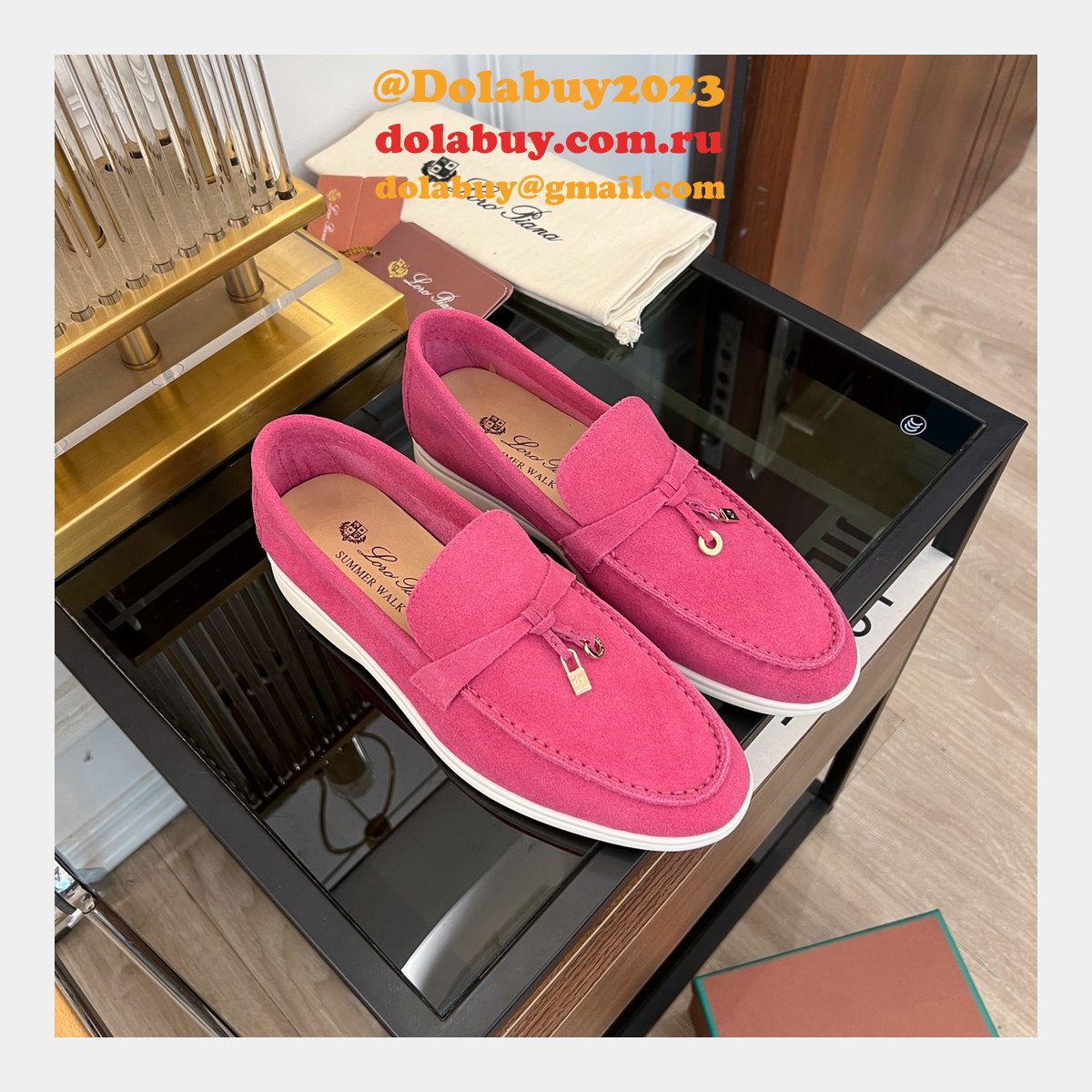 First Copy Loro Piana Replica 2023 Retro Casual Shoes