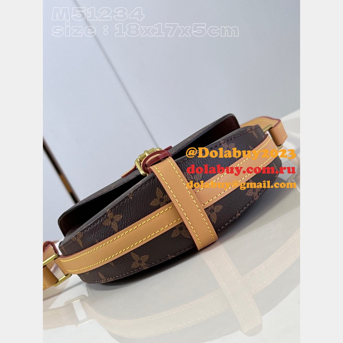 Auth Replica Louis Vuitton 1:1 High Quality Monogram Chantilly M51233 Shoulder