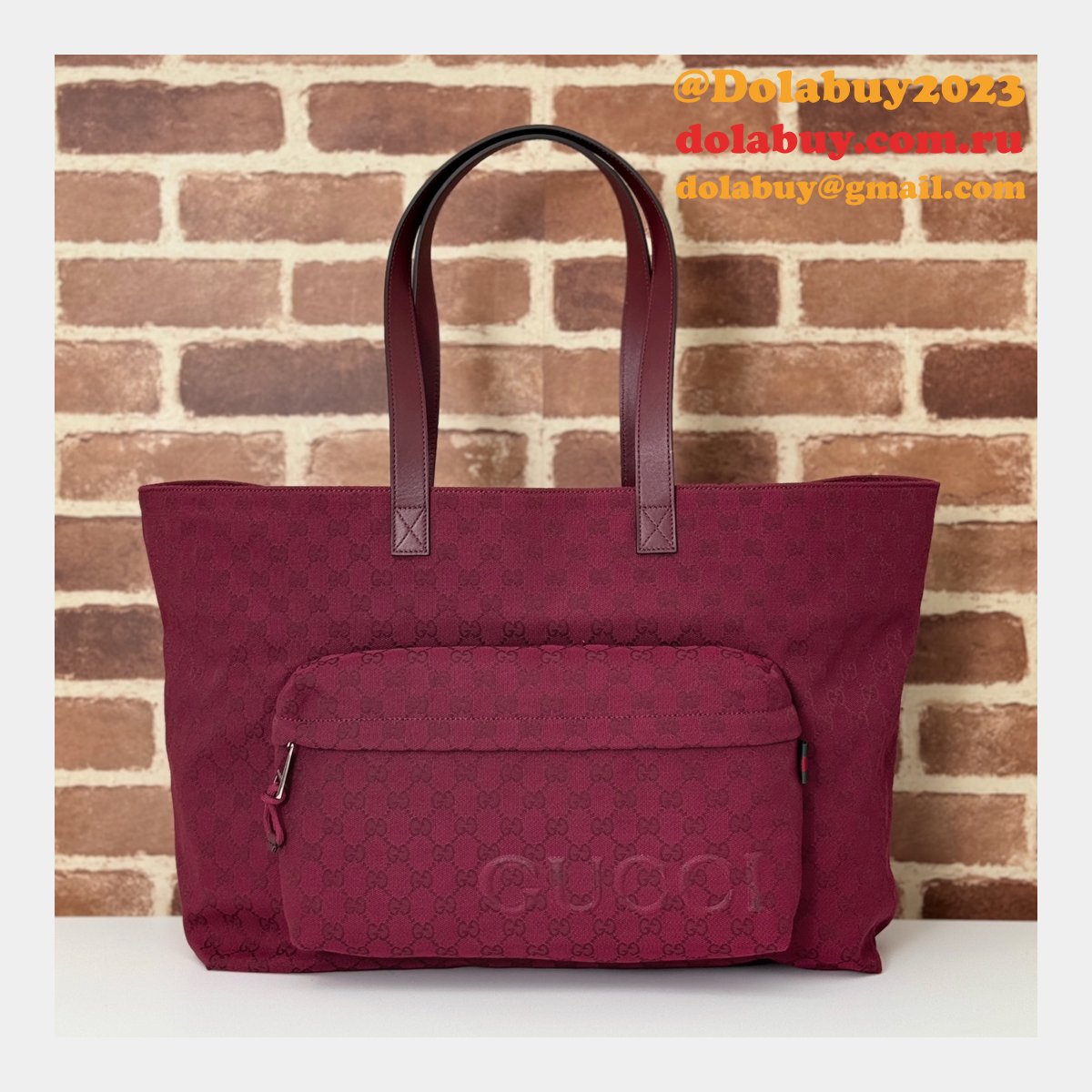 G*u*i inspired gg tote mens high quality 802166 bag