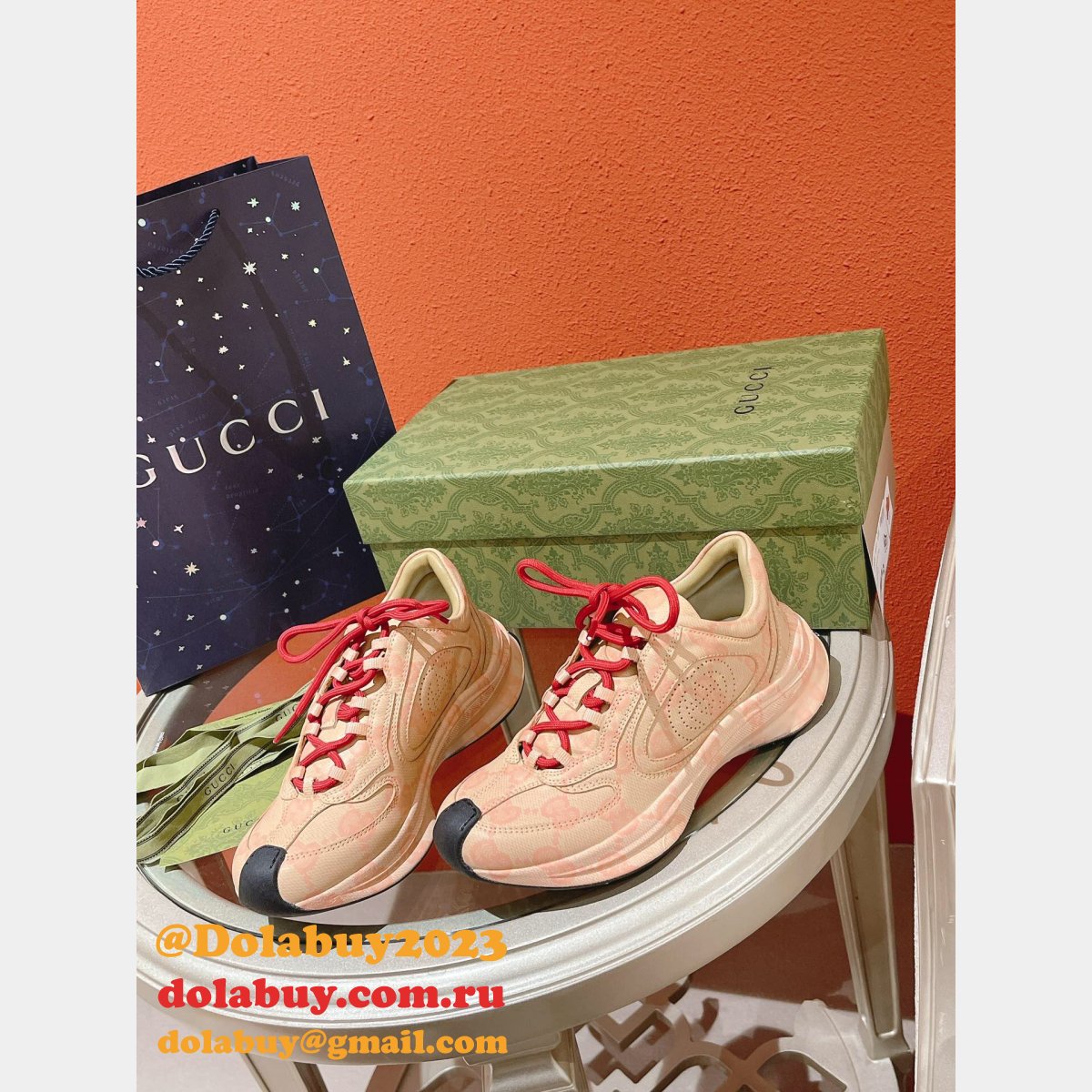 high quality copy run shoes G*u*i togo luxury designer