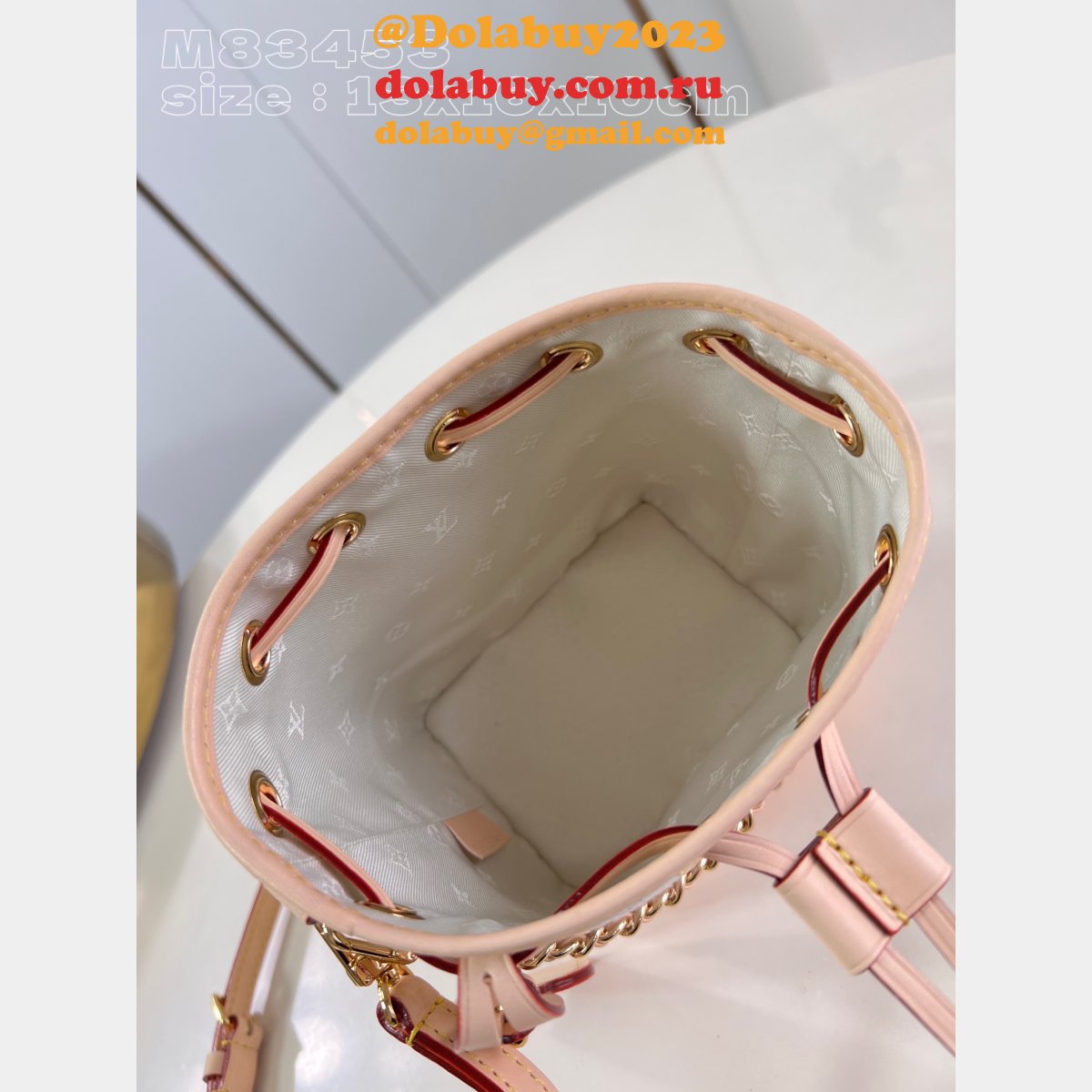 Nano Noé Other M83453 Monogram Canvas Inspired Louis Vuitton Shoulder Bags