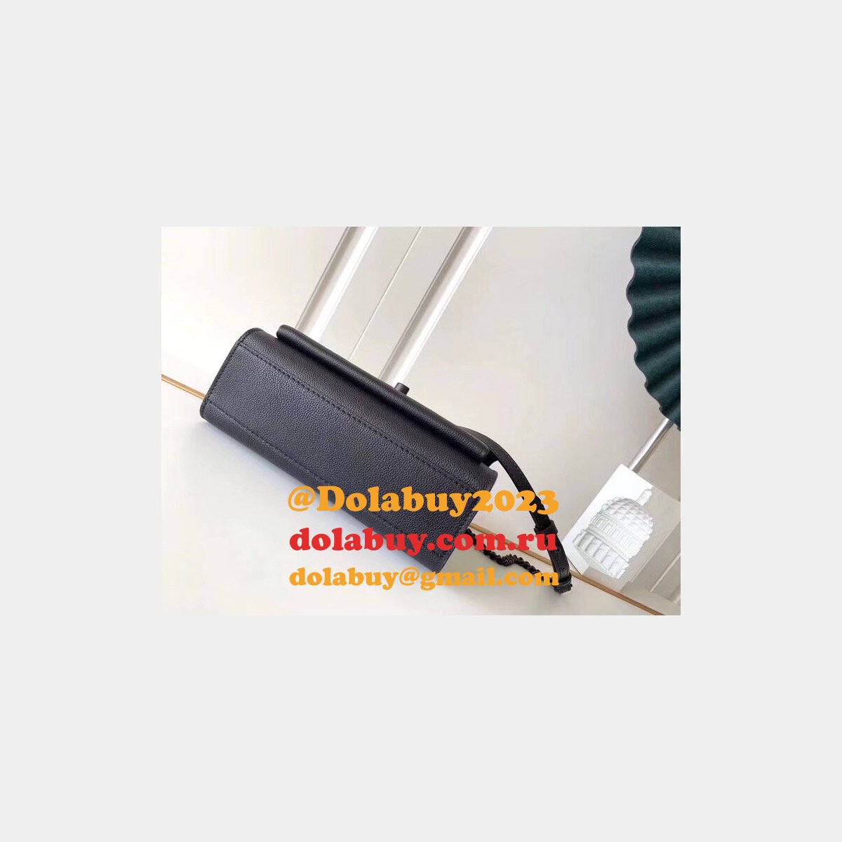 Louis Vuitton Replica Mylockme BB Lockme Leather in Marron M51418