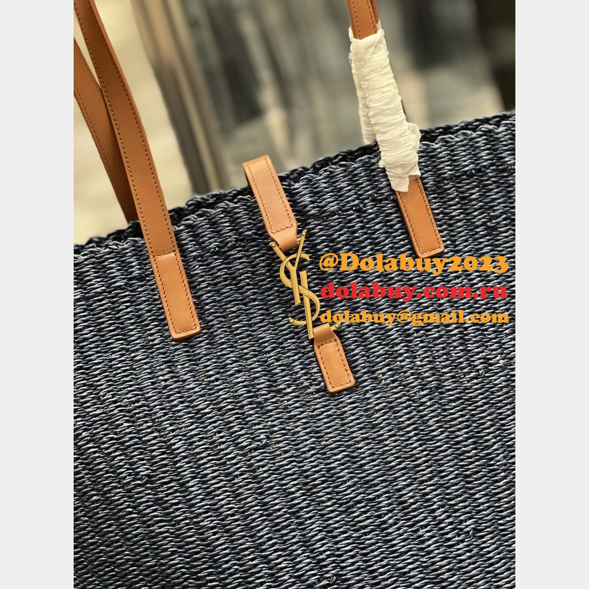 Food Basket Tote 1:1 Mirror 685618/688221 High Quality YSL Replicas Bag