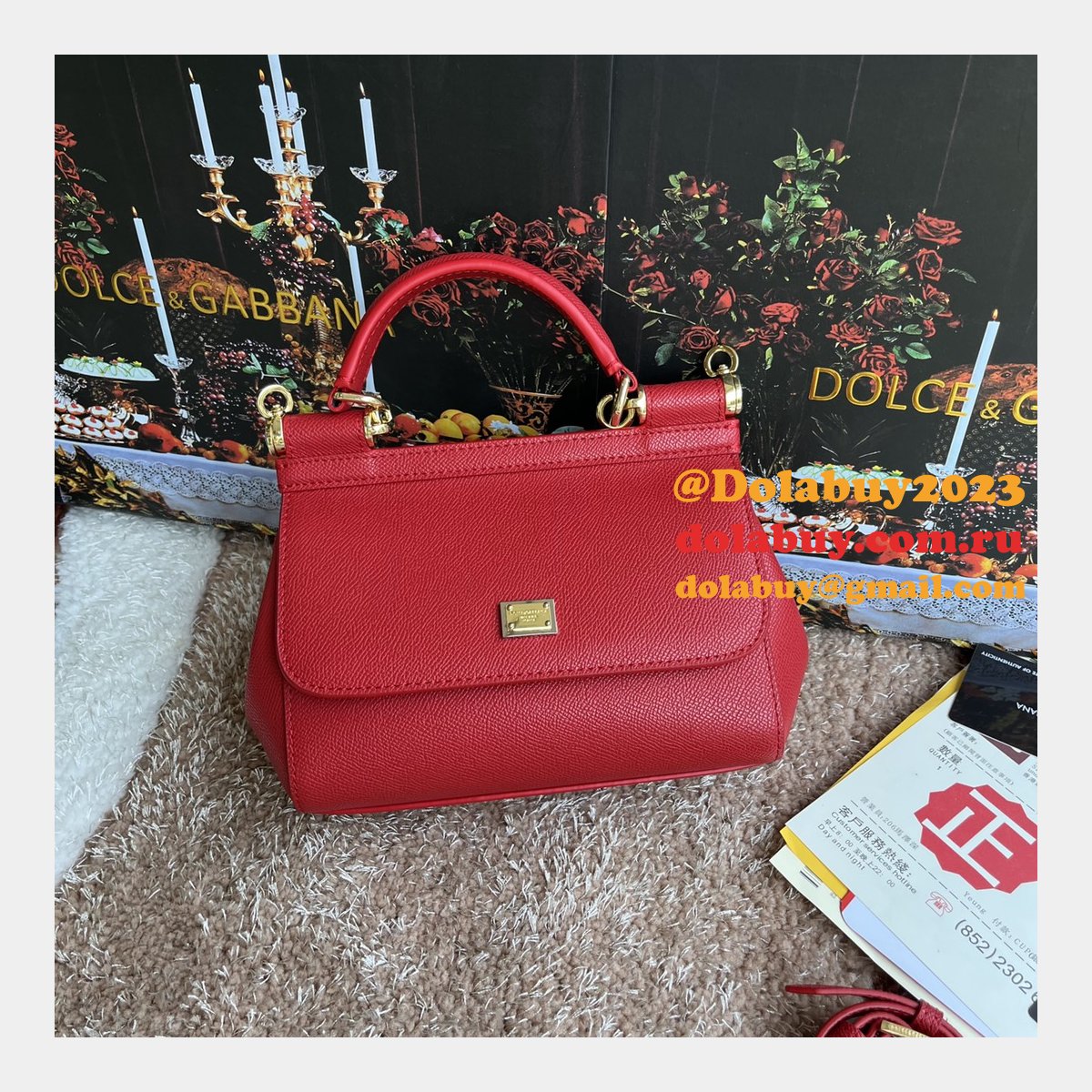 Dolce & Gabbana High Quality Replica 4135 Sicily Bag