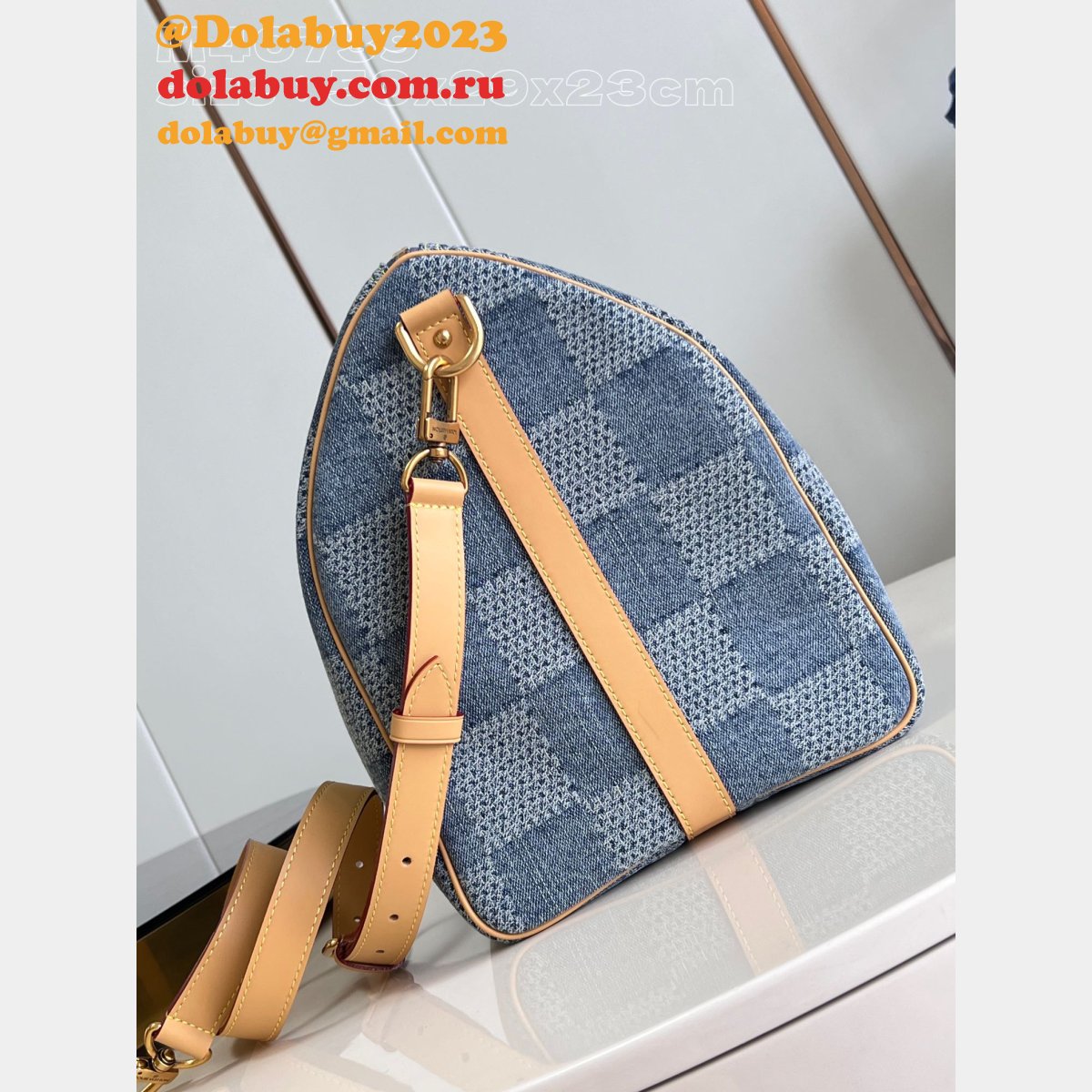 Designer Keepall Bandoulière 50 Louis Vuitton N40739 Knockoff Bag