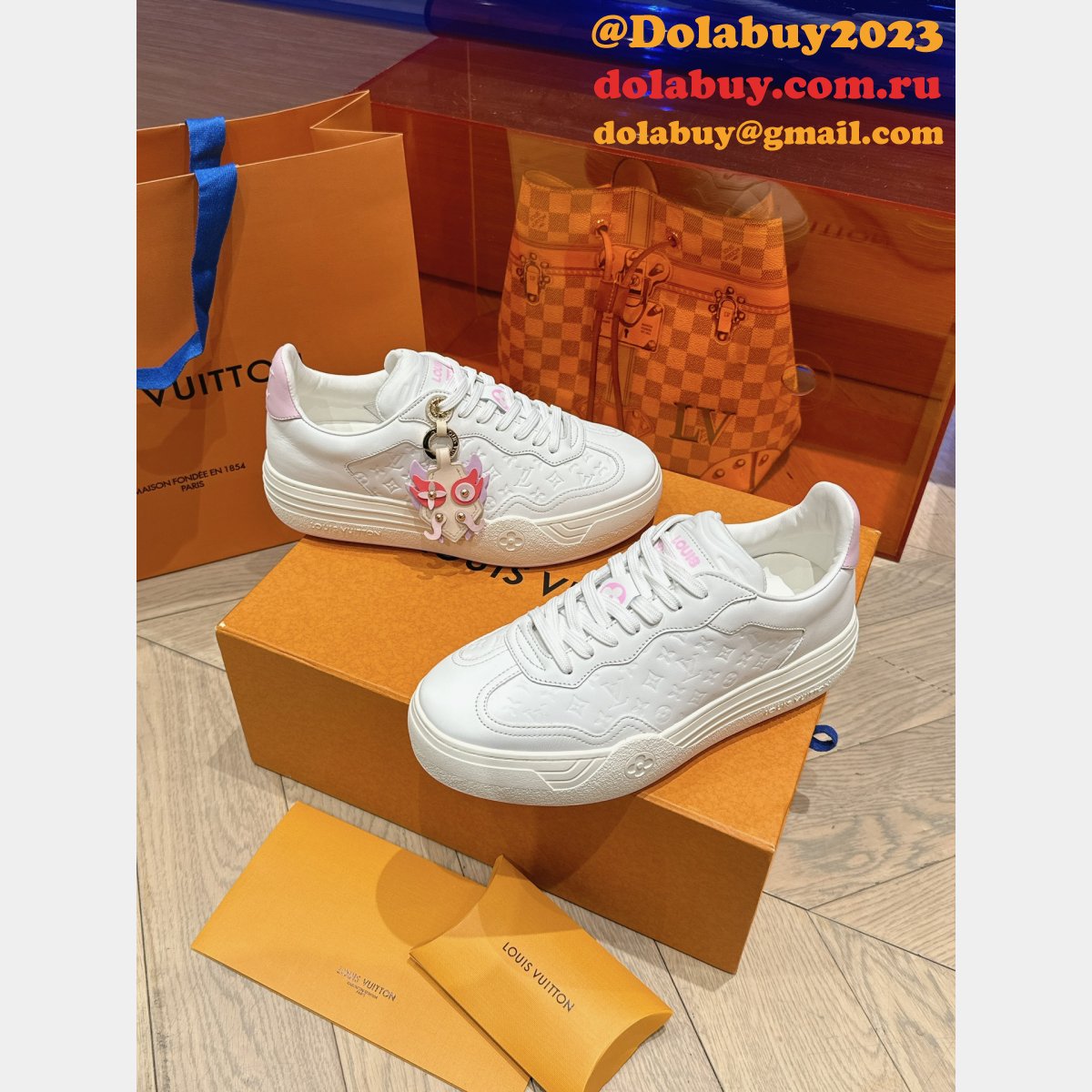 Sneakers Casual Designer Louis Vuitton 7 Star Shoes