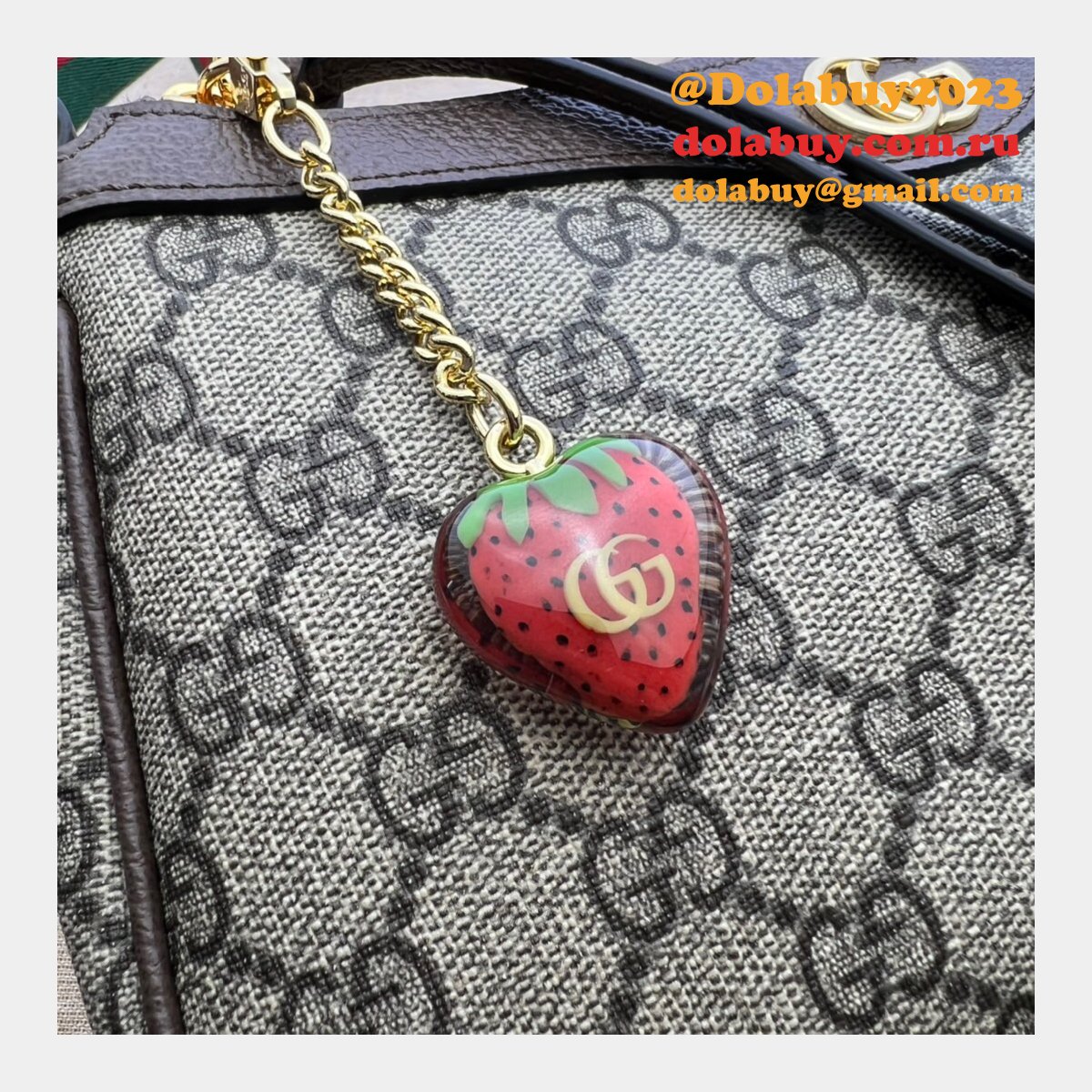 7 star G*u*i 735132 replicas ophidia gg high quality handbag