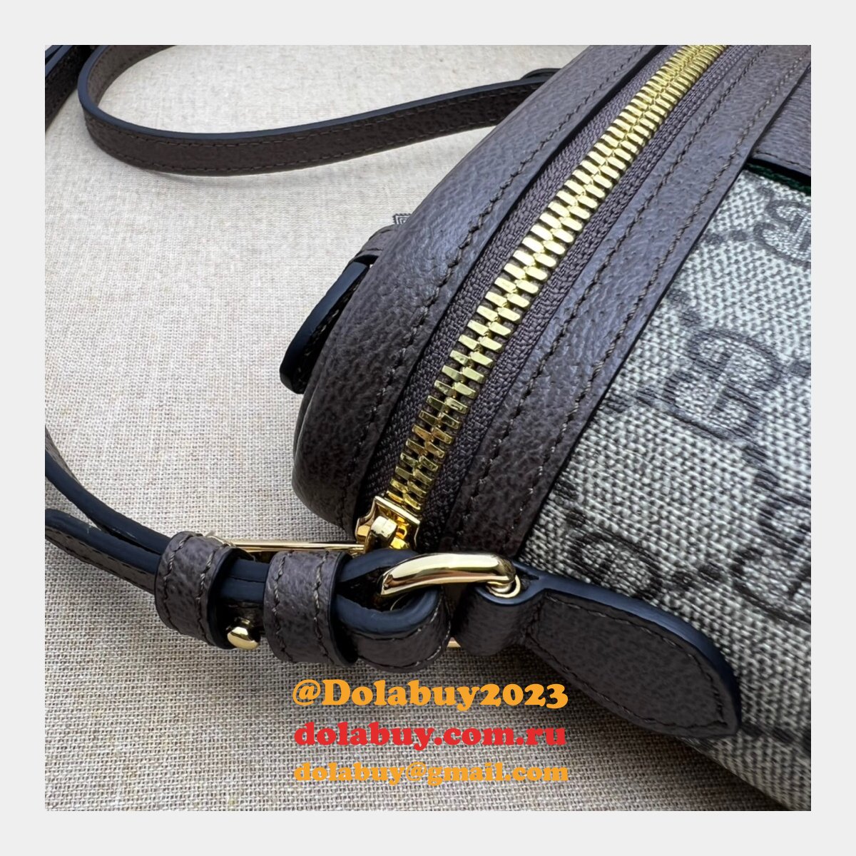 1:1 quality G*u*i replica ophidia gg top handle 699532 bag