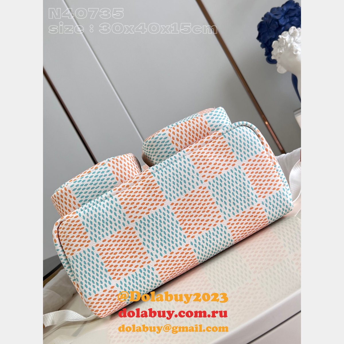 Outlet Louis Vuitton Replica N40735 Backpack Multipocket Damier