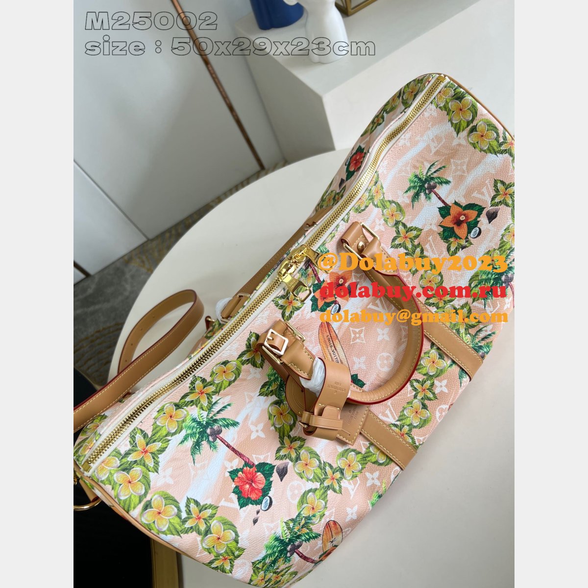 Louis Vuitton High Quality Copy Keepall Bandoulière 50 M25002 Perfect Bag