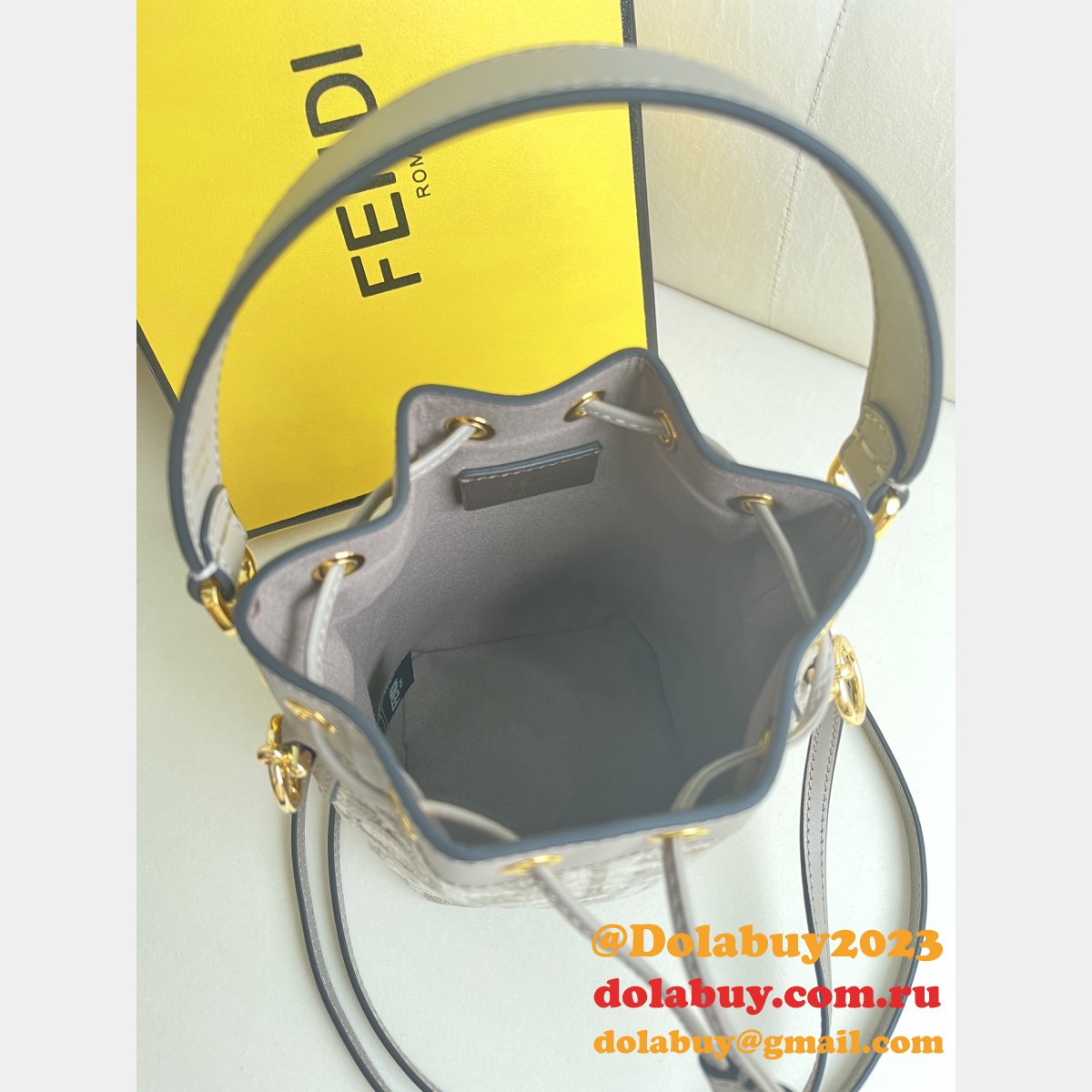 top quality wholesale F**di mon tresor ff small bucket bag