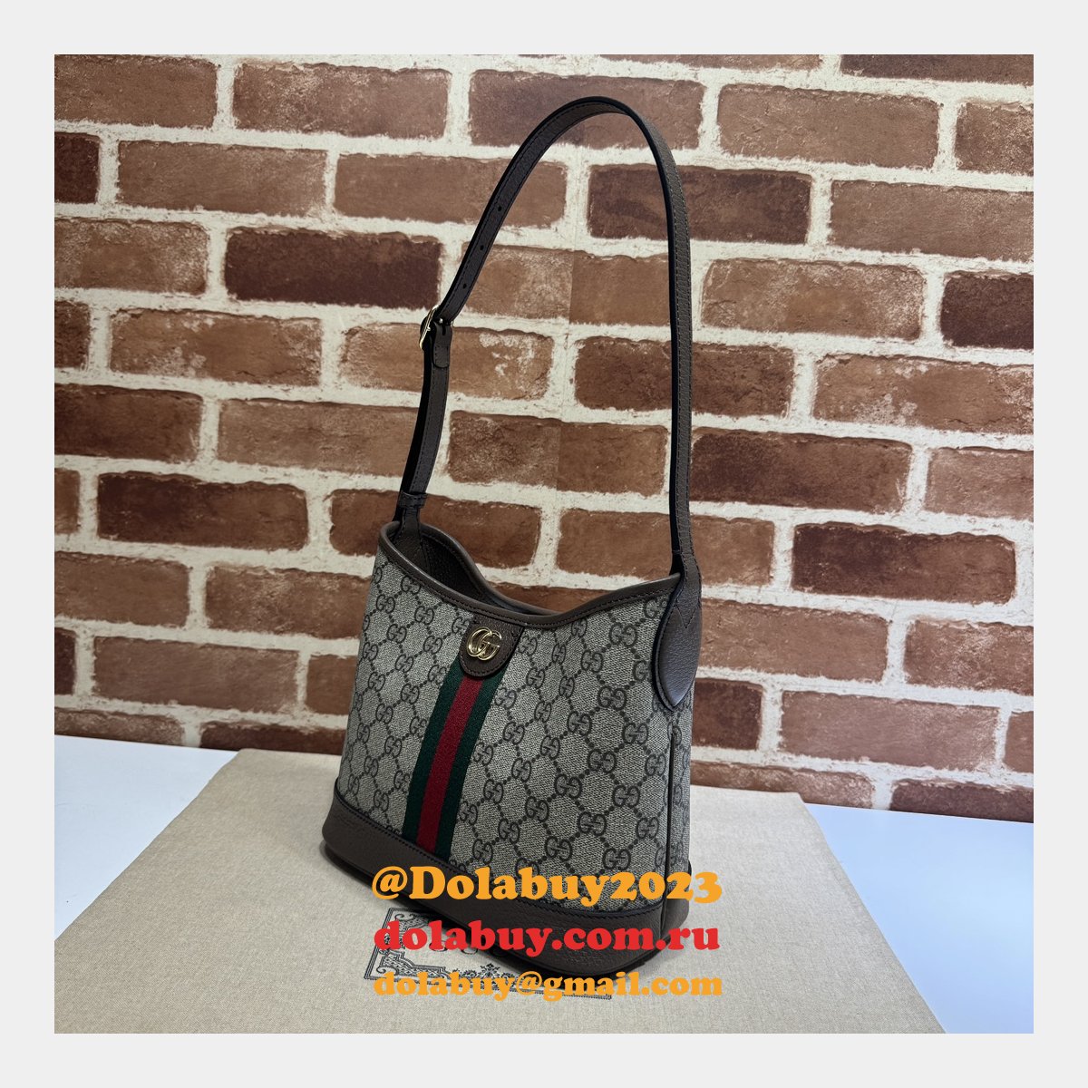 ophidia gg G*u*i shoulder 781402 luxury high quality fake bag