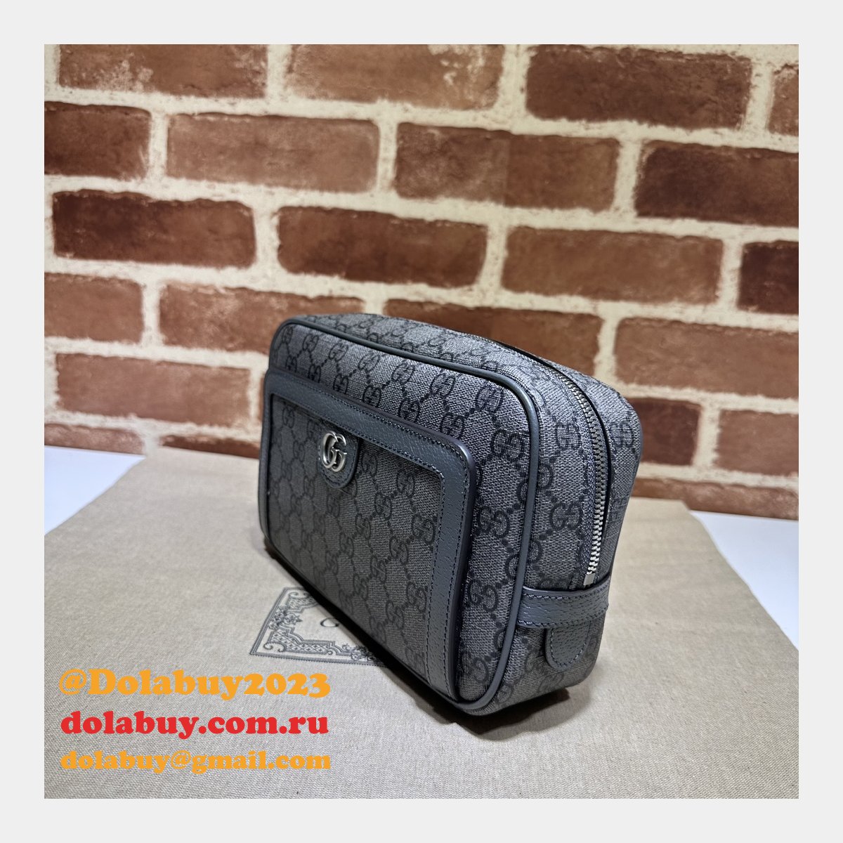 wearable wallets fashion G*u*i replica ophidia gg pouch 760245 bag