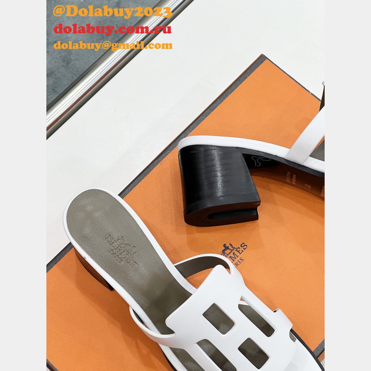 Wholesale hermes Izzy 60 sandal hot selling