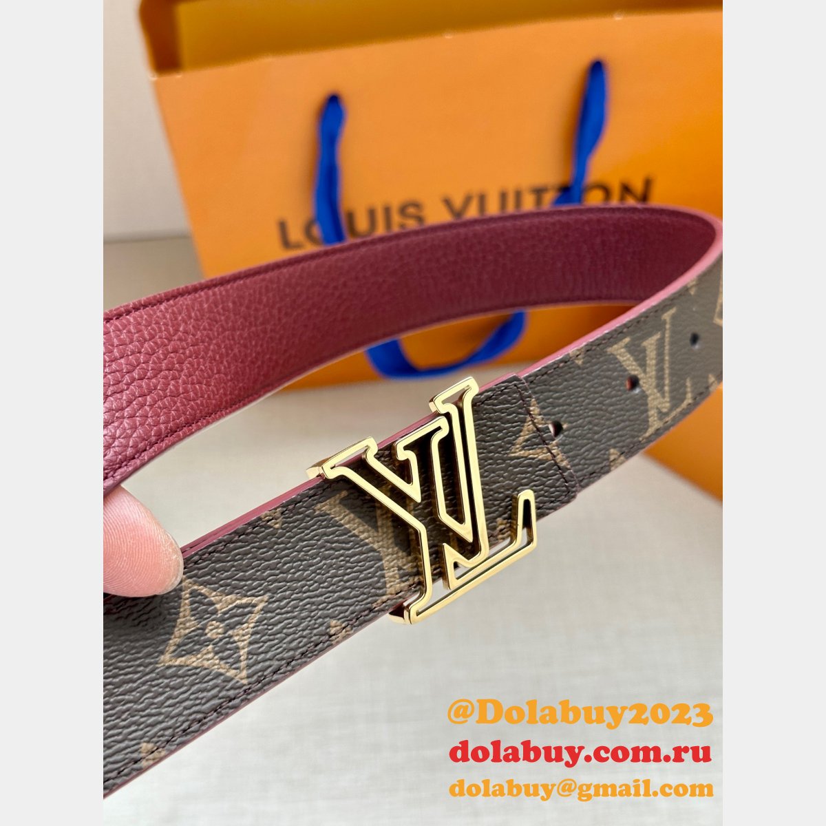 Knockoff LV Belts High Quality Louis Vuitton for Sale