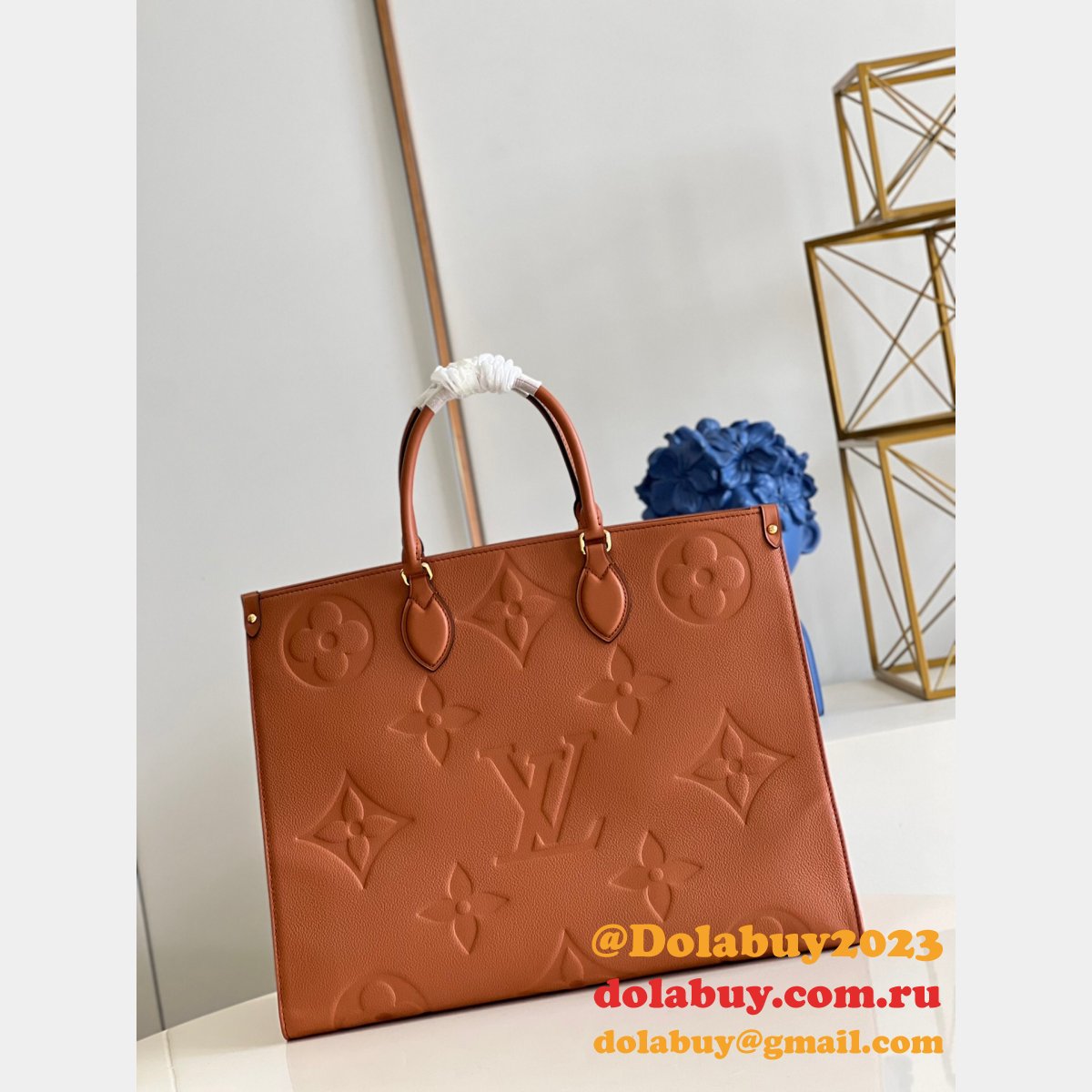 Cheapest Louis Vuitton New OnTheGo GM M46134 Luxury Fake Handbag