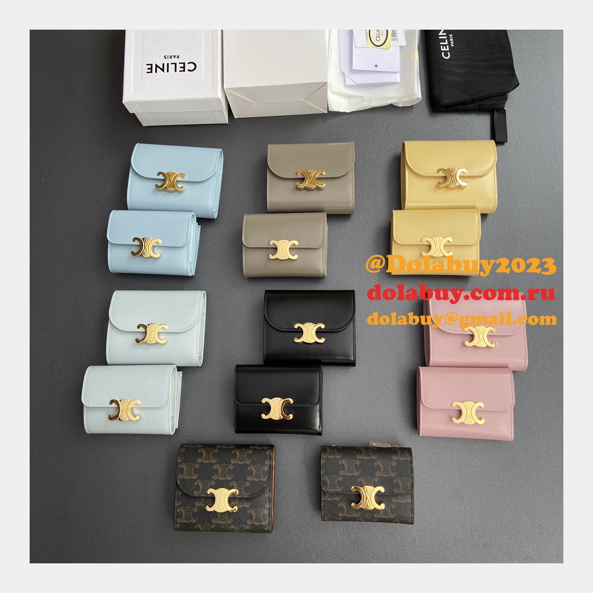 More Best The Replica Celine Wallets Online Store