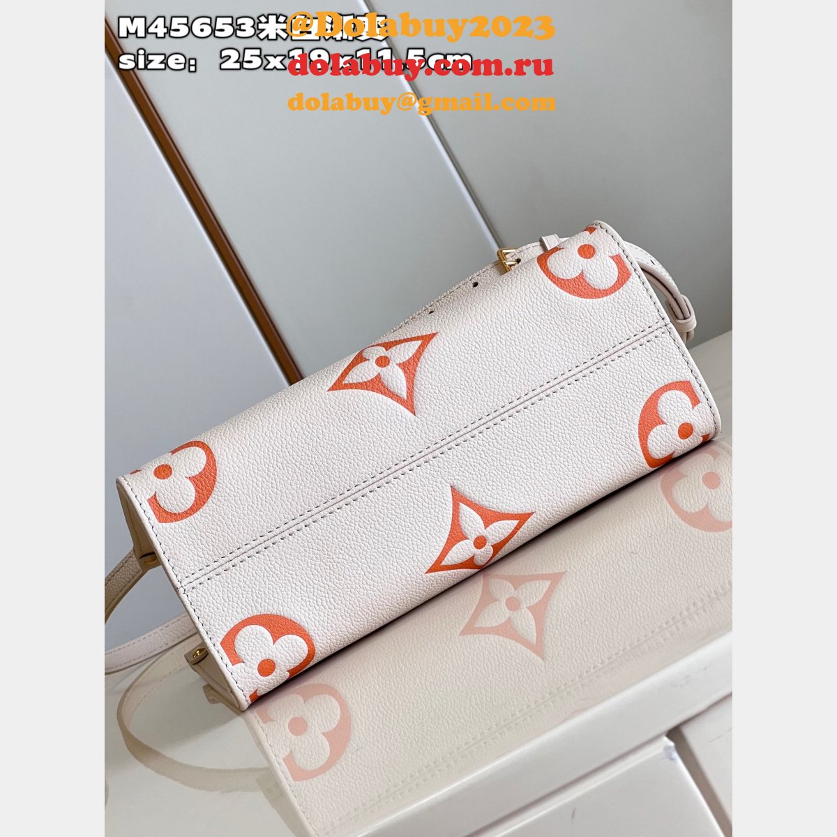 Onthego Louis Vuitton M45653 Replica Monogram Empreinte UK Bag