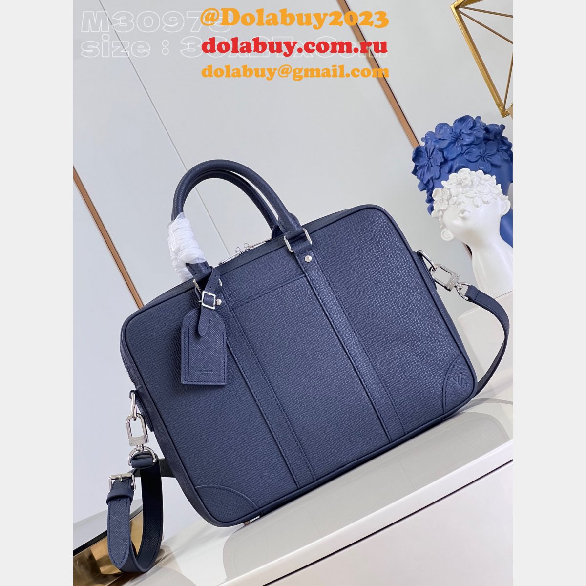 Copy Porte Documents Voyage M30975 Louis Vuitton Men Designer Bag
