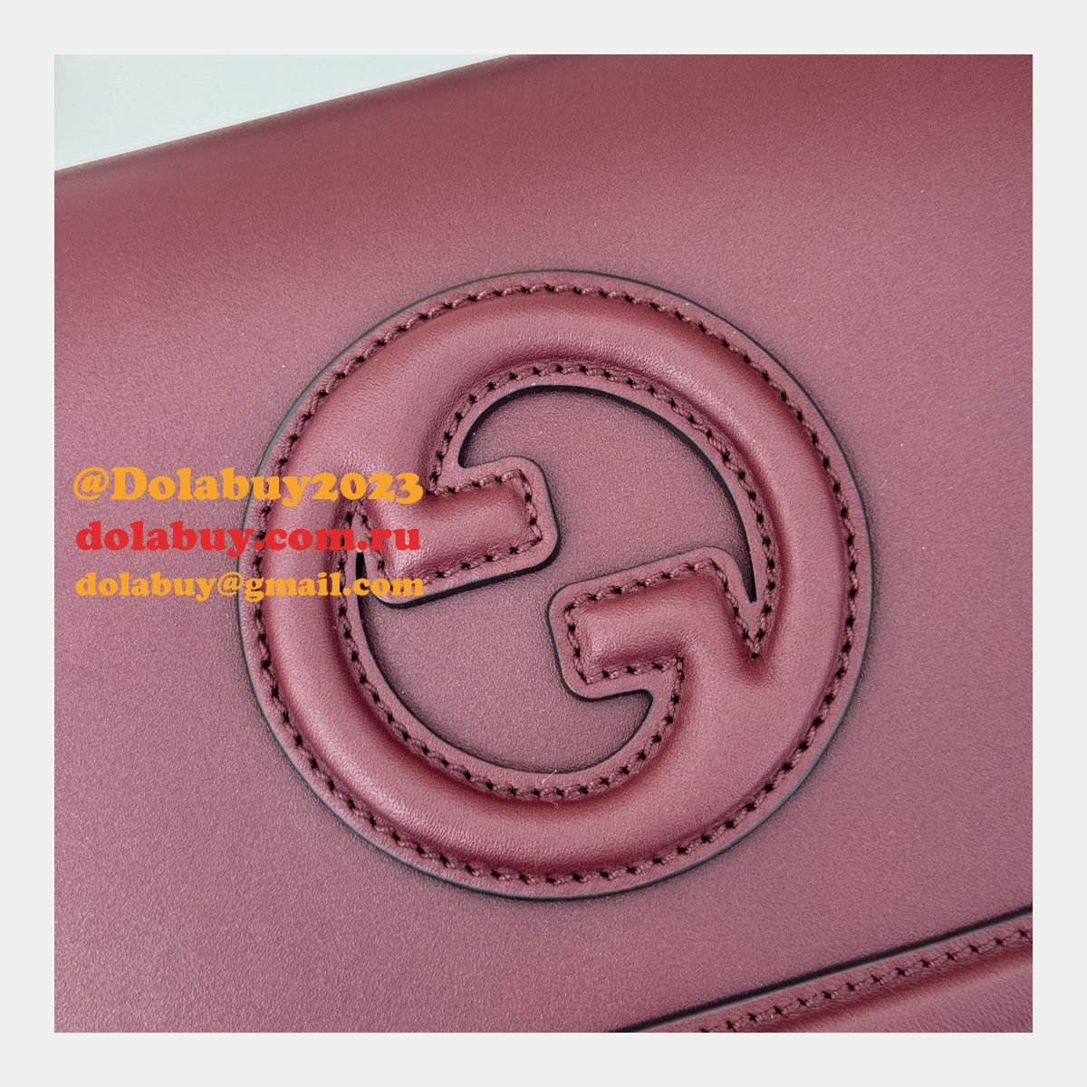 G*u*i inspired blondie small top handle 815714 luxury bag