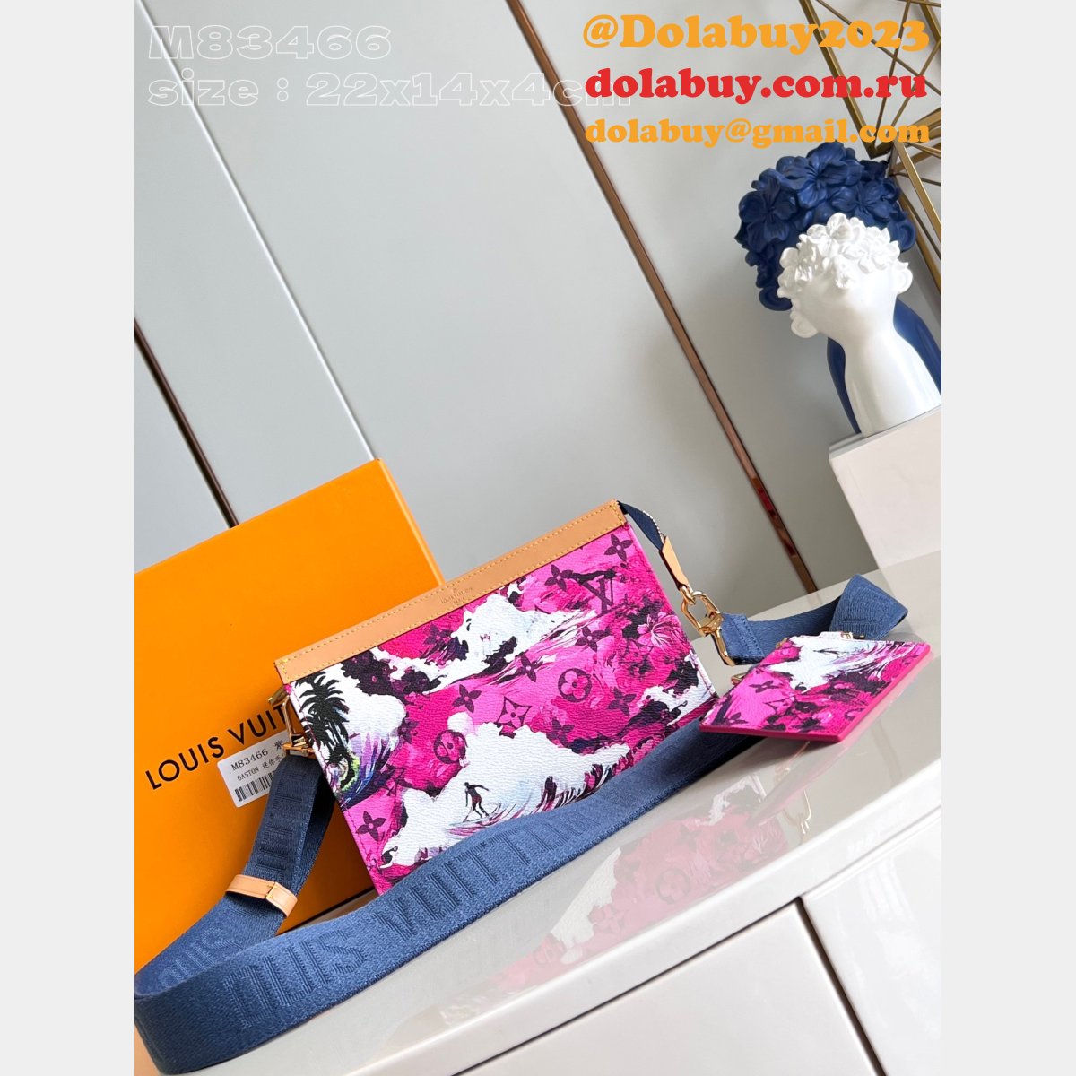 Louis Vuitton Shopping Designer Replica M83466 Gaston Wearable Wallet