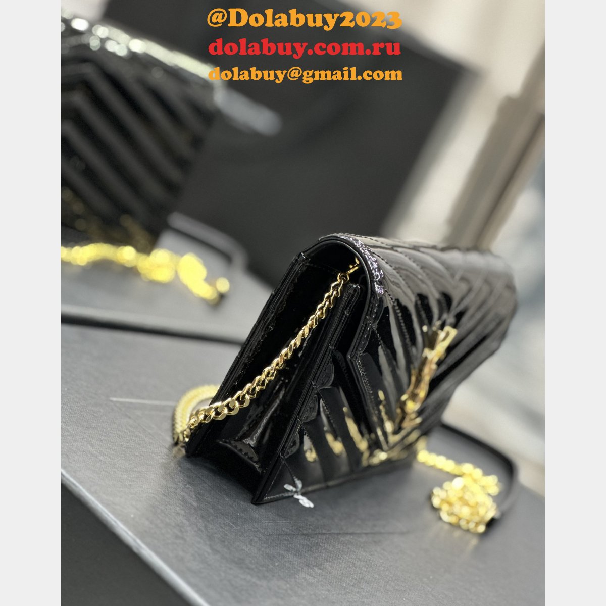 Monogram Woc Saint Laurent Replicas Envelope 393953/377828 Cheap Bag