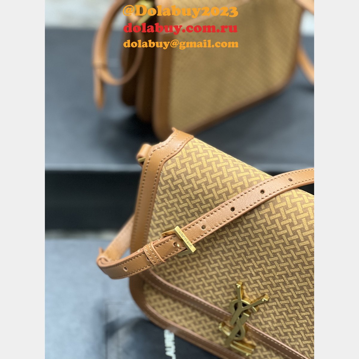 Replica Saint Laurent Solferino Suede Smooth 635025 Perfect Bags Collection