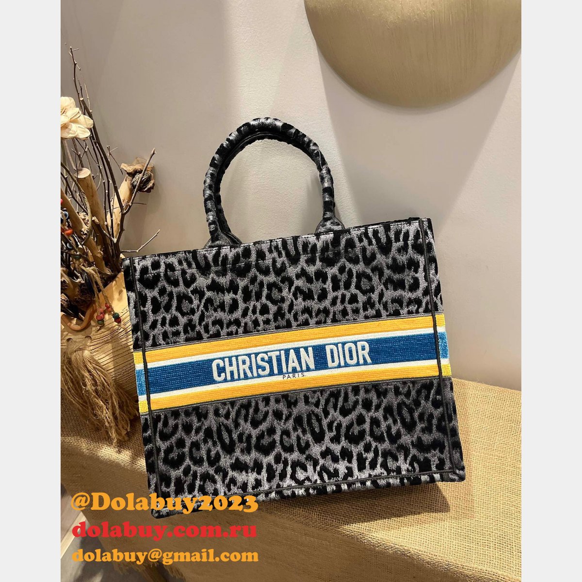 Cheap Fake Christian Dior CD Book Tote Online Store