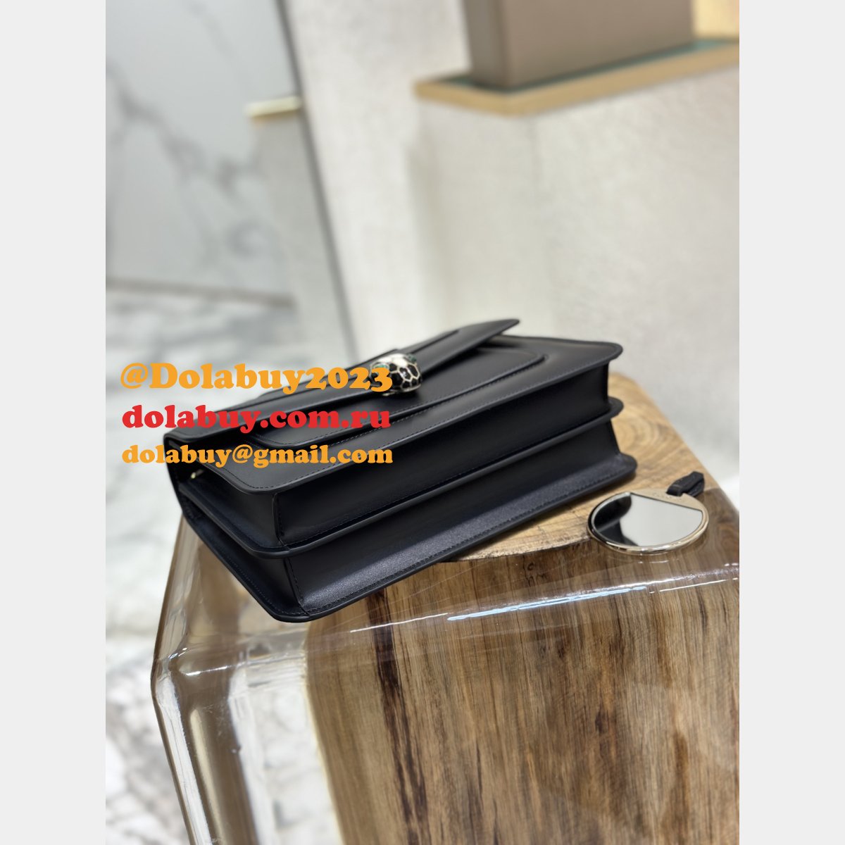 Duplicate BVLGARI SERPENTI FOREVER Crossbody Bags 289676