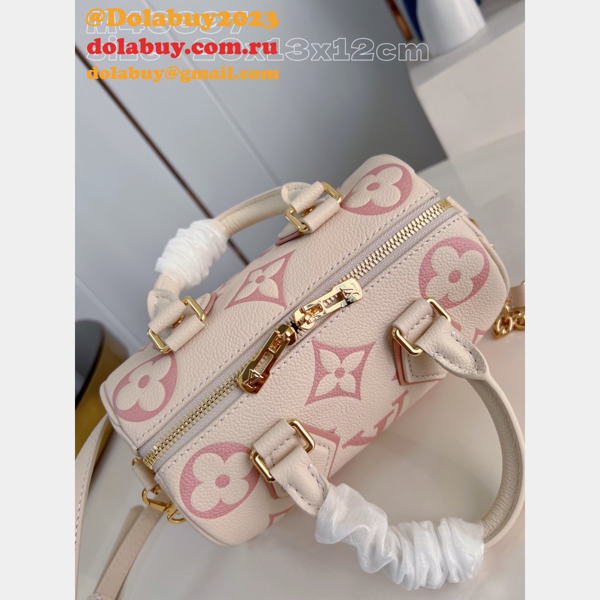 1:1 Mirror Speedy Bandoulière 20 M46596 Fake Louis Vuitton Bag
