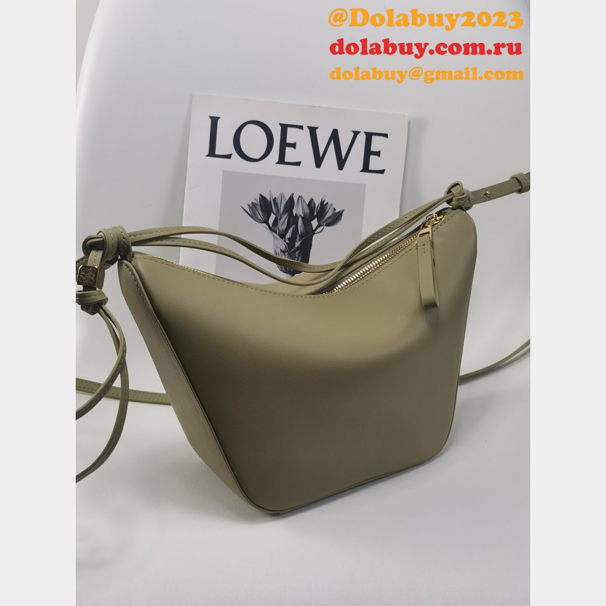 Wholesale loewe Hammock hobo soft handbag