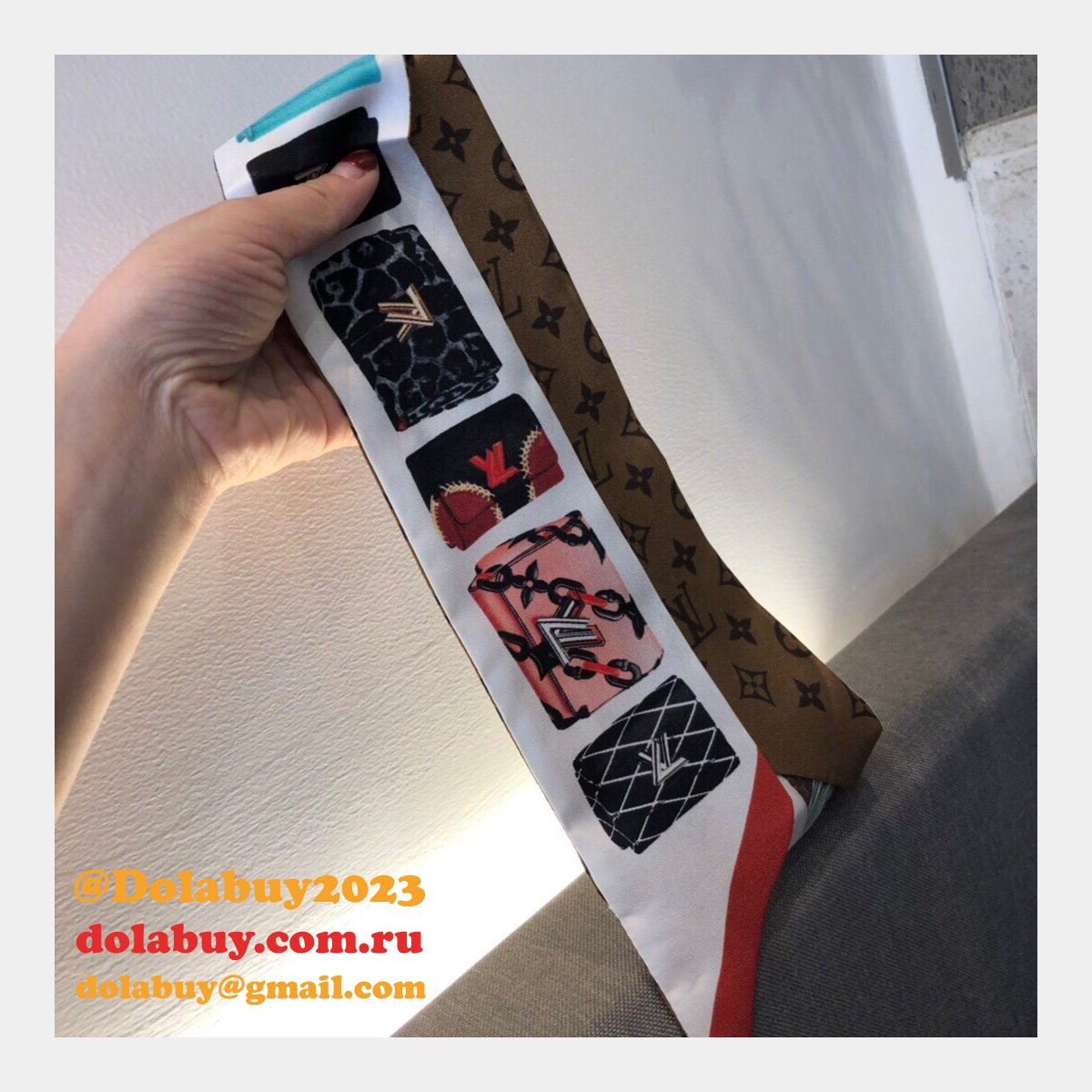 Top Quality louis vuitton silk ribbon