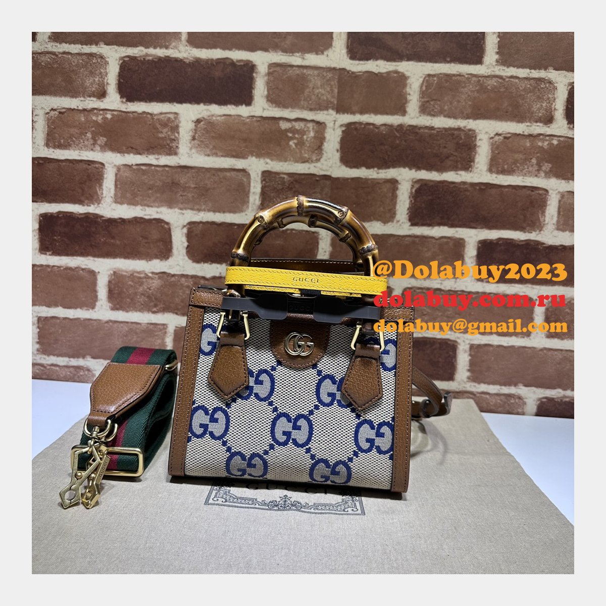 Copy 702732 Diana Gucci Tote Duplicate Luxury Bag