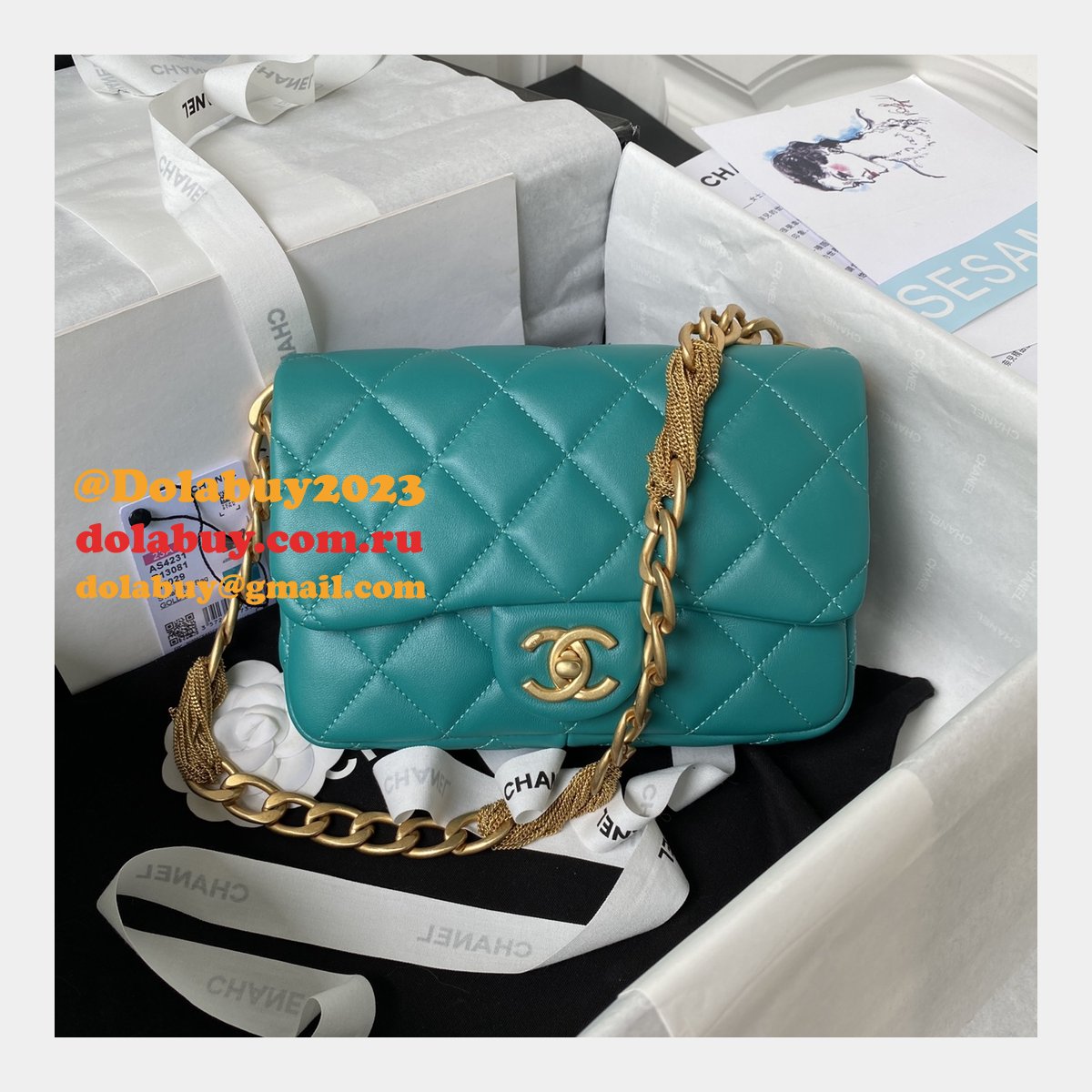 Fashion Buy Multi-function Replica AS4231 Flap Bag