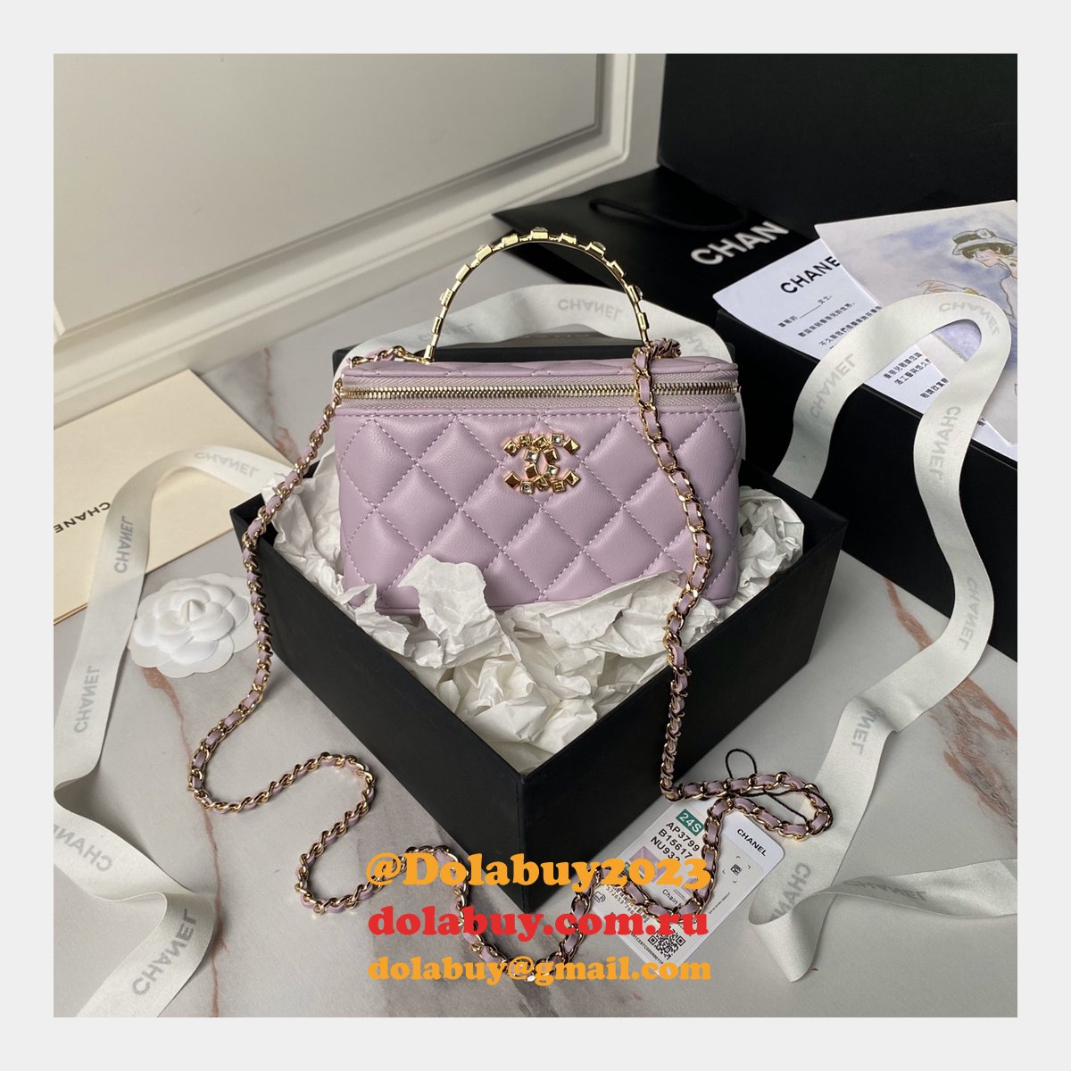 Top Perfect Vanity AP3799 Classic Chain 17cm Replica Bag