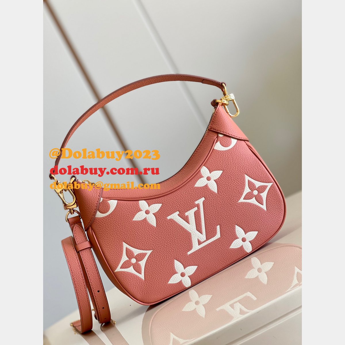Top Quality M46091 Louis Vuitton Bagatelle Monogram Empreinte Bag