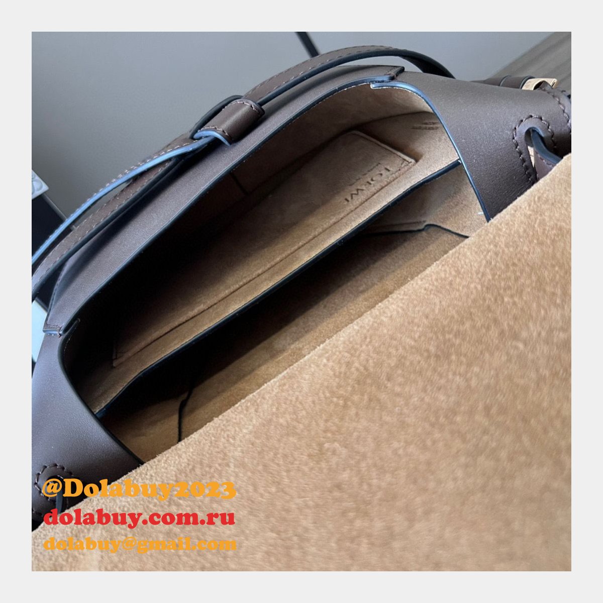 Best 1:1 Wholesale Mirror LOEWE GATE HADNBAG 25MM