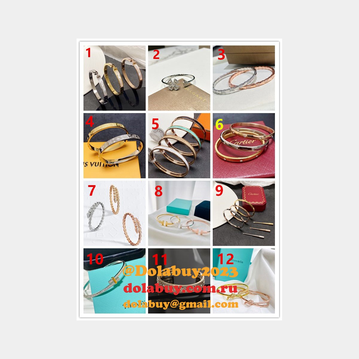 Duplicate Wholesale BRACELET Luxury Replica