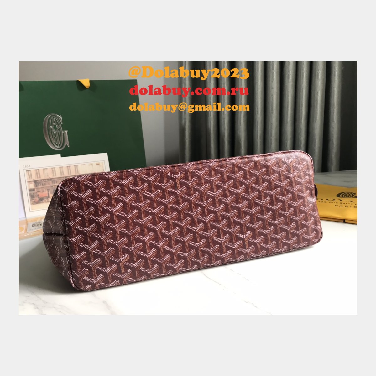 Top Quality Goyard Chien Gris & Pocket Pet bag