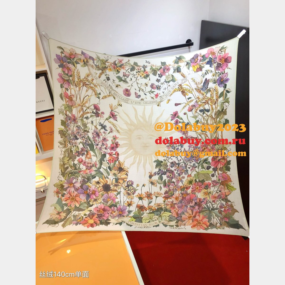 7 Star Dior Perfect Velvet Twilly