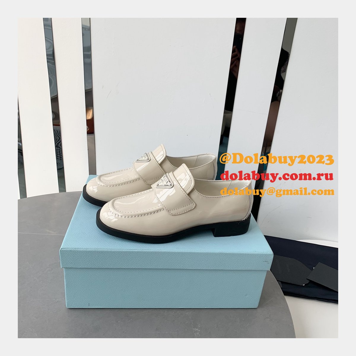 Best Designer Cheap Replica Prada Loafers Shoes