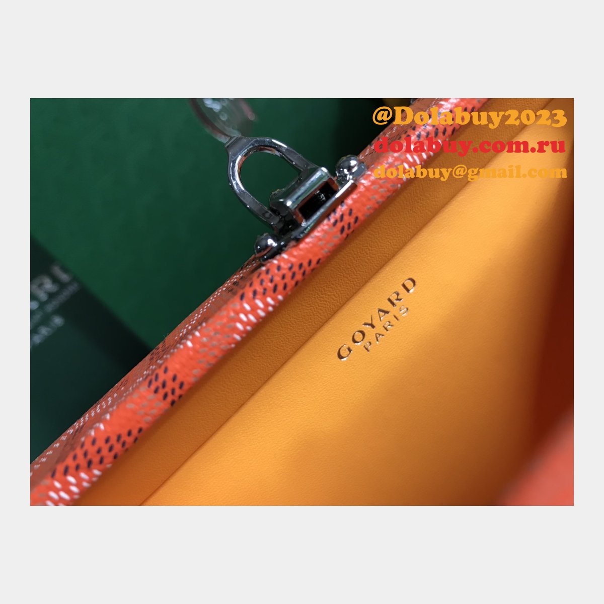 Best Quality 020177 Minaudière Goyardine Replica Goyard bags