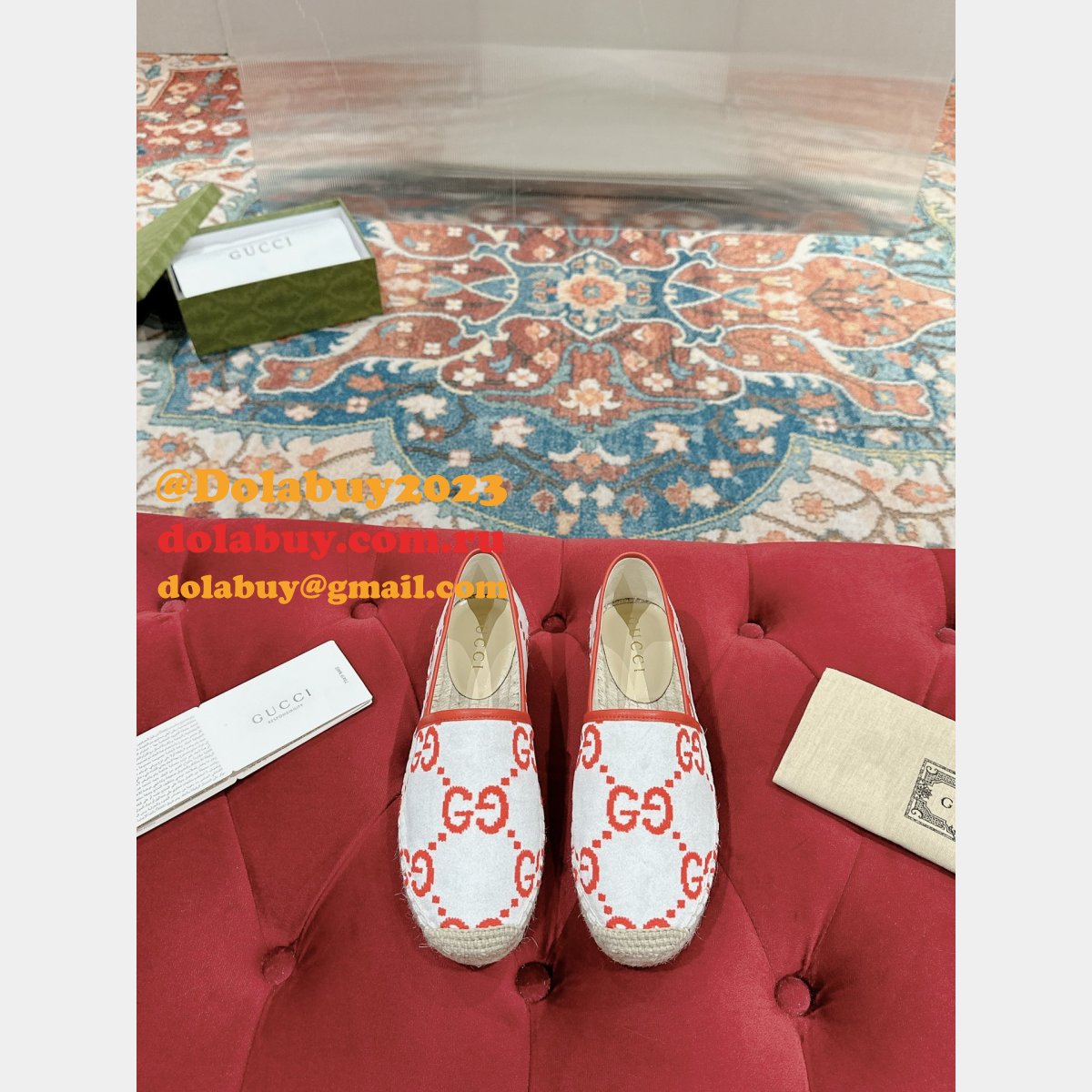 7 star wholesale G*u*i women espadrille