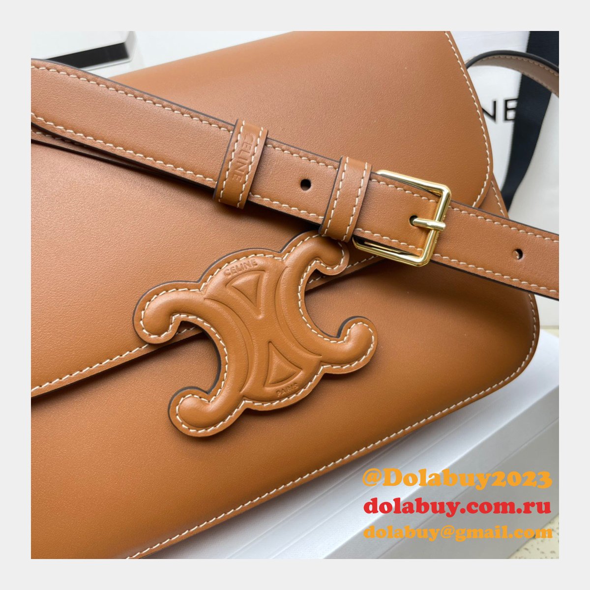 Replica Best Celine Triomphe 22cm Bag Dupe You Can Afford