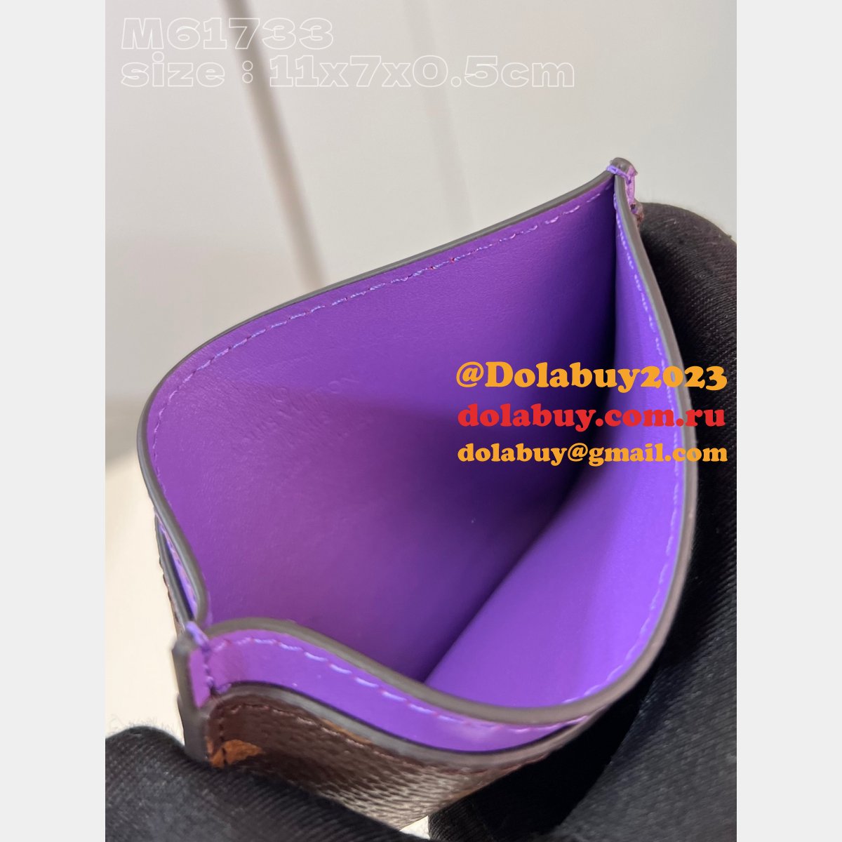 Card Holder M61733 1:1 Mirror Louis Vuitton Copy Bag