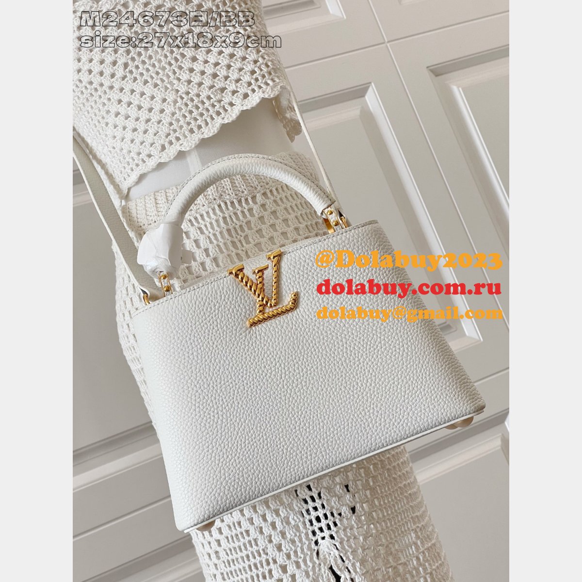 Louis Vuitton Capucines BB M24673 AAA+ Copy Handbags