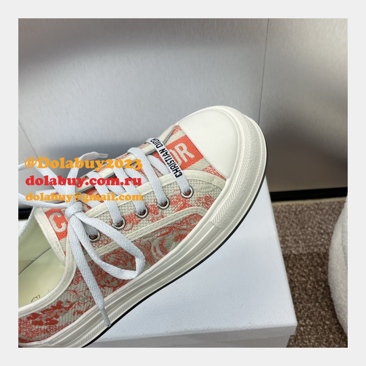 Wholesale Walk N Dior Platform Sneaker Inspired