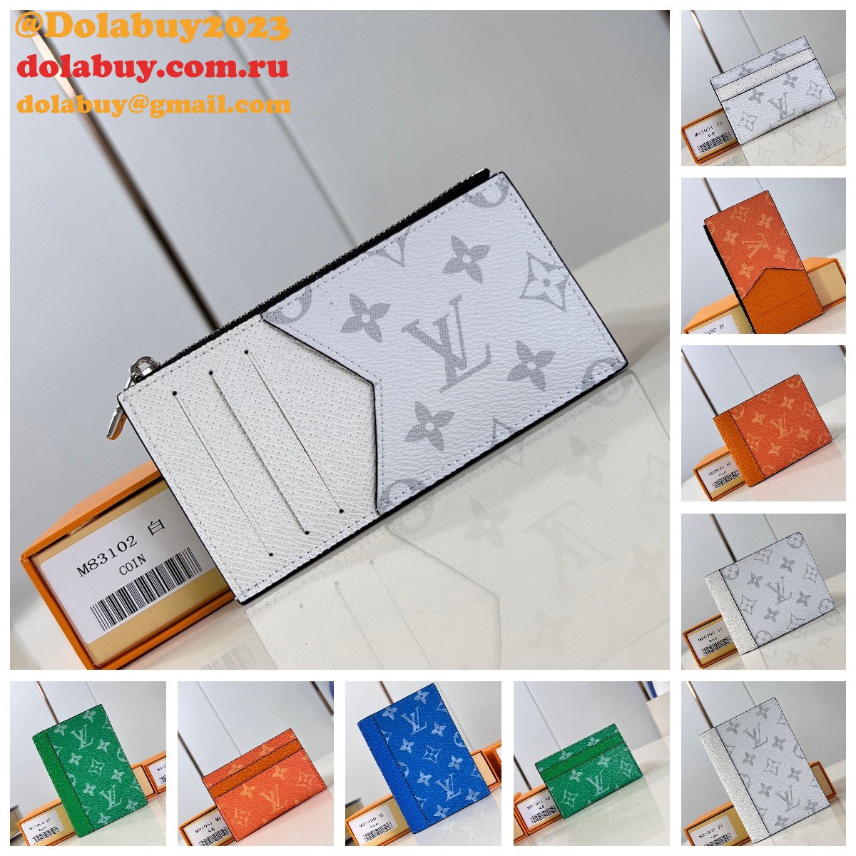 Louis Vuitton M31051/M31030/M30995/M83102 Replica Wallets Fake Sale