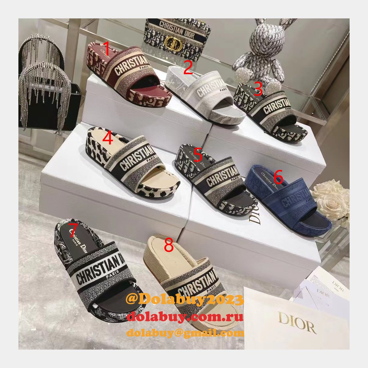 Christian Dior Buy high quality Dior replica shoe online